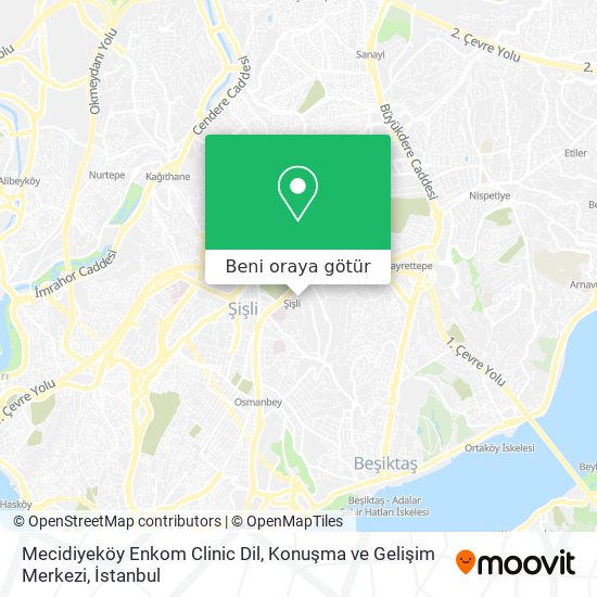 Mecidiyeköy Enkom Clinic Dil, Konuşma ve Gelişim Merkezi harita