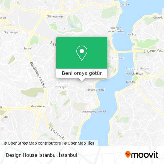 Design House İstanbul harita