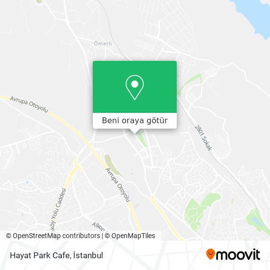 Hayat Park Cafe harita