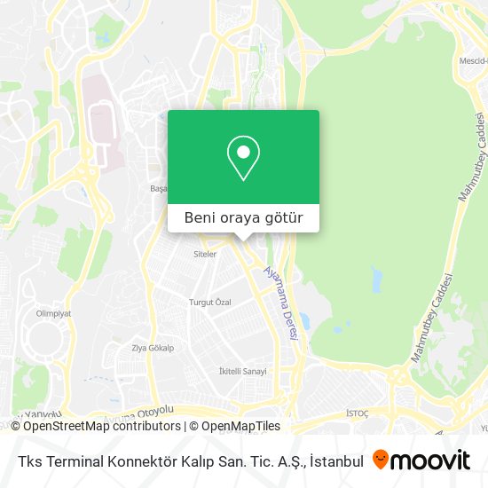 Tks Terminal Konnektör Kalıp San. Tic. A.Ş. harita