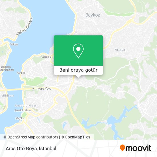 Aras Oto Boya harita