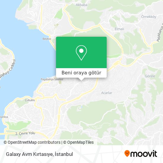 Galaxy Avm Kırtasıye harita