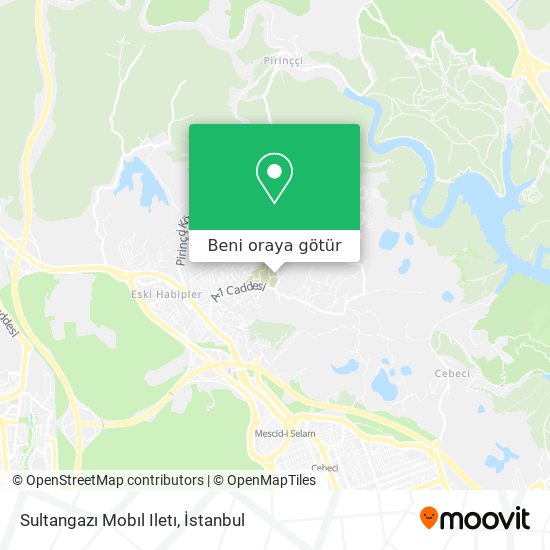 Sultangazı Mobıl Iletı harita