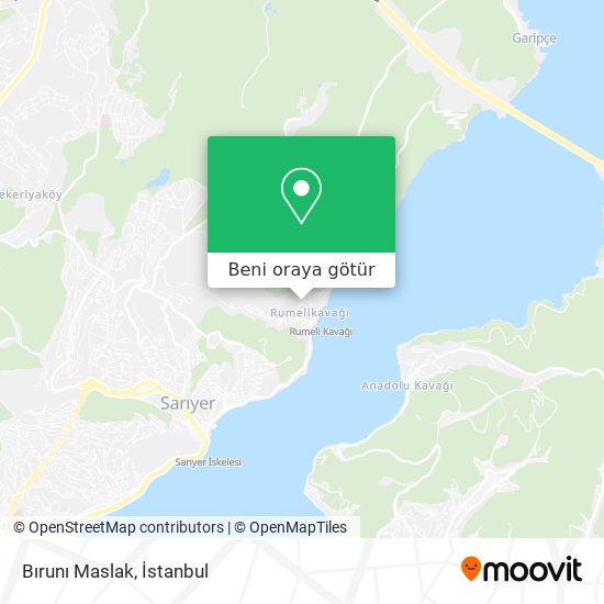 Bırunı Maslak harita