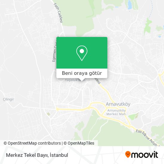 Merkez Tekel Bayıı harita