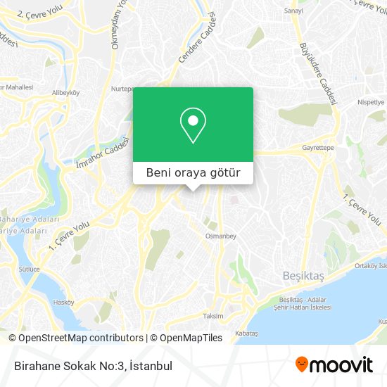 Birahane Sokak No:3 harita