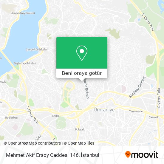 Mehmet Akif Ersoy Caddesi 146 harita