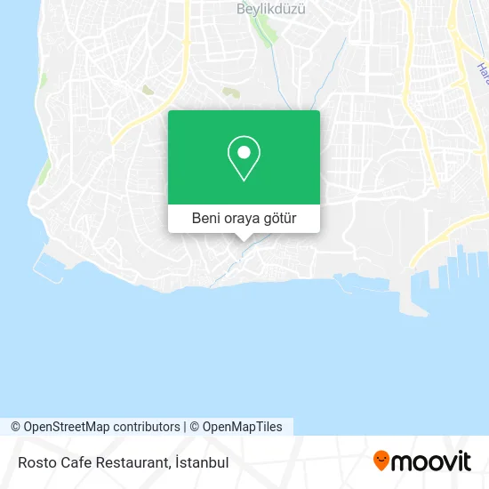 Rosto Cafe Restaurant harita