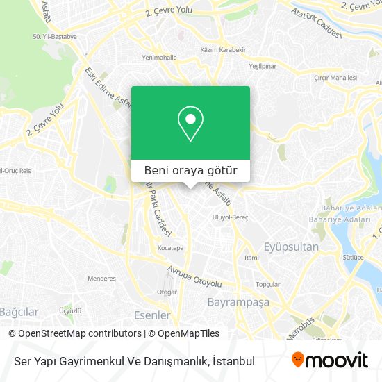 Ser Yapı Gayrimenkul Ve Danışmanlık harita