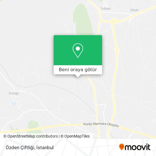 Özden Çiftliği harita