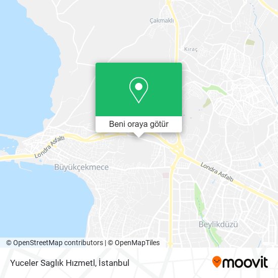 Yuceler Saglık Hızmetl harita