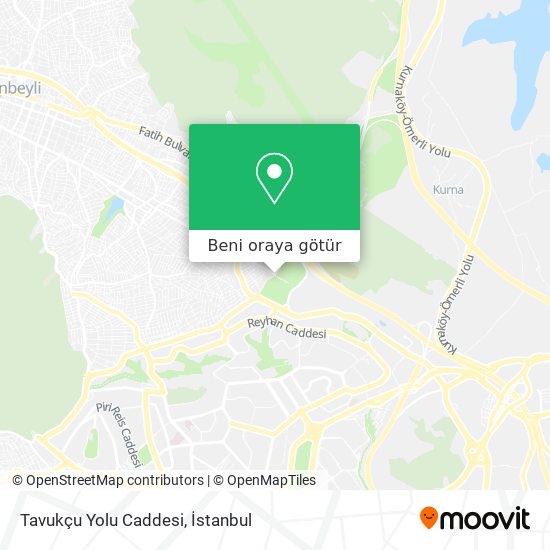 Tavukçu Yolu Caddesi harita