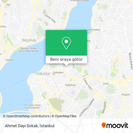 Ahmet Dayı Sokak harita