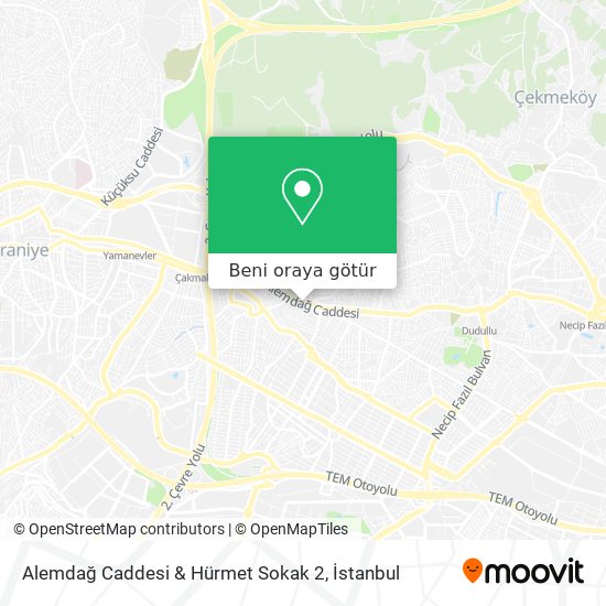 Alemdağ Caddesi & Hürmet Sokak 2 harita