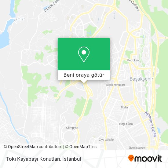 Toki Kayabaşı Konutları harita