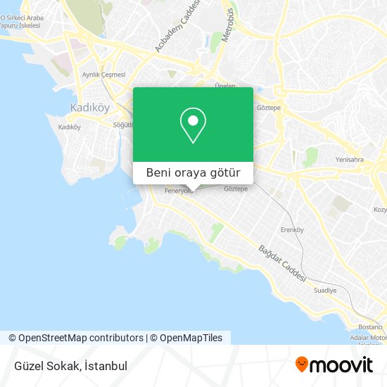 Güzel Sokak harita