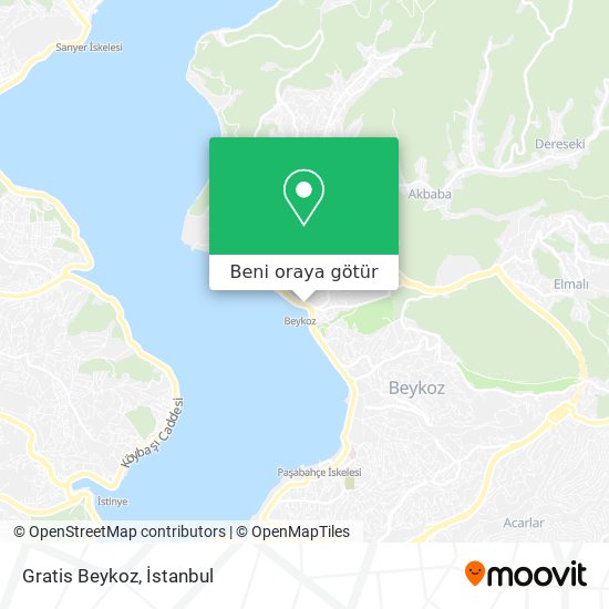 Gratis Beykoz harita
