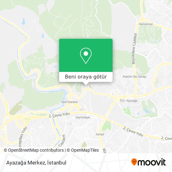Ayazağa Merkez harita
