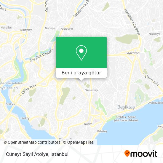 Cüneyt Sayıl Atölye harita