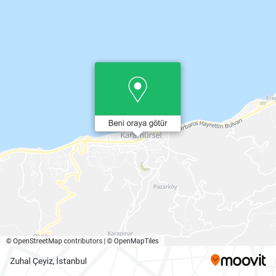 Zuhal Çeyiz harita