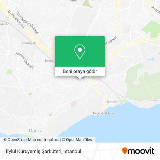 Eylül Kuruyemiş Şarküteri harita