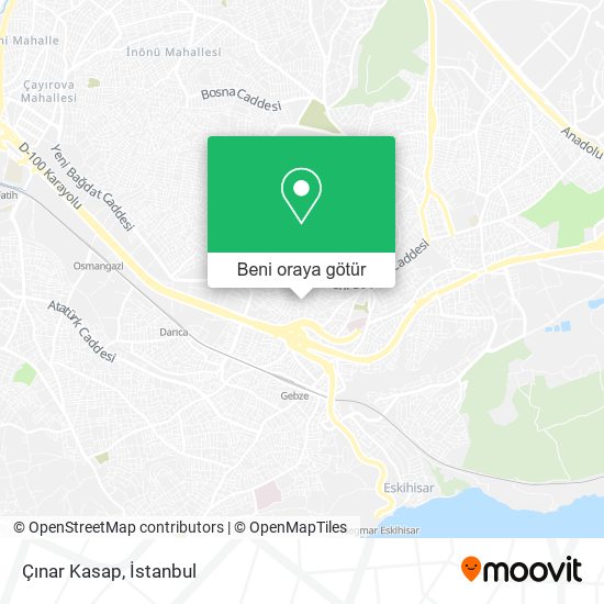 Çınar Kasap harita