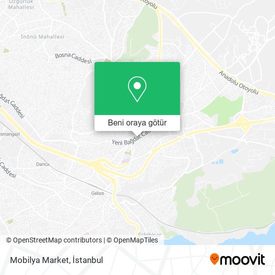 Mobilya Market harita