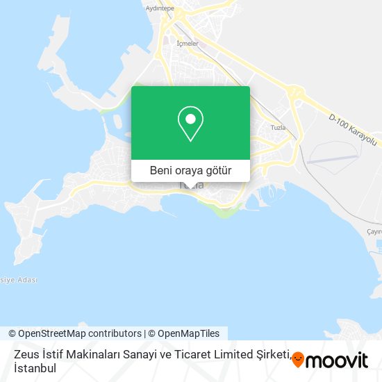 Zeus İstif Makinaları Sanayi ve Ticaret Limited Şirketi harita