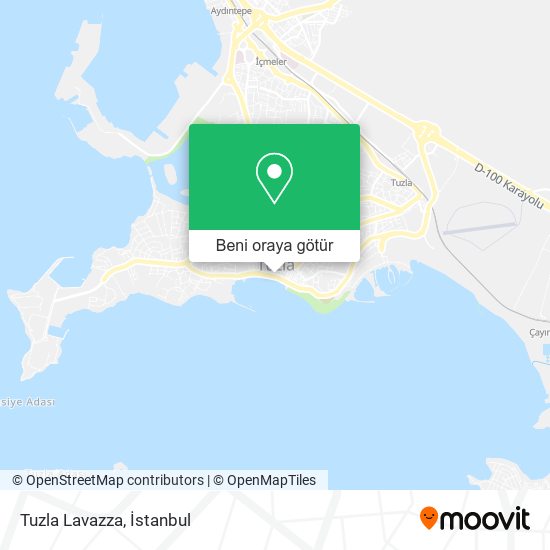 Tuzla Lavazza harita