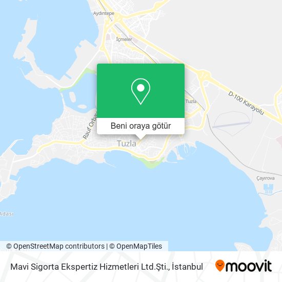 Mavi Sigorta Ekspertiz Hizmetleri Ltd.Şti. harita