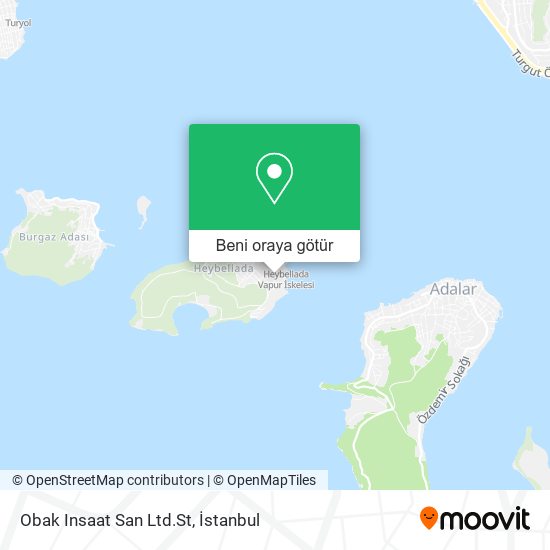 Obak Insaat San Ltd.St harita