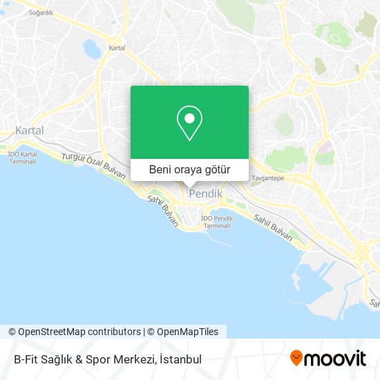 B-Fit Sağlık & Spor Merkezi harita