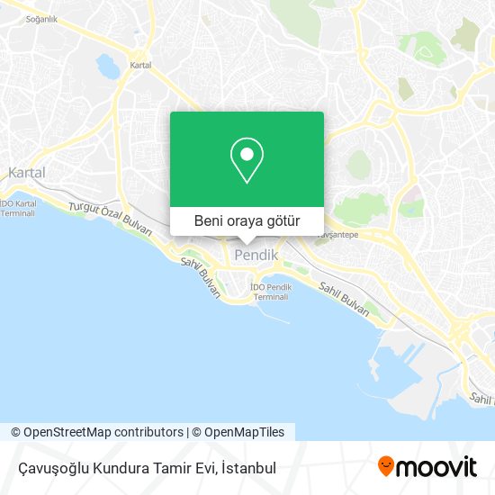 Çavuşoğlu Kundura Tamir Evi harita