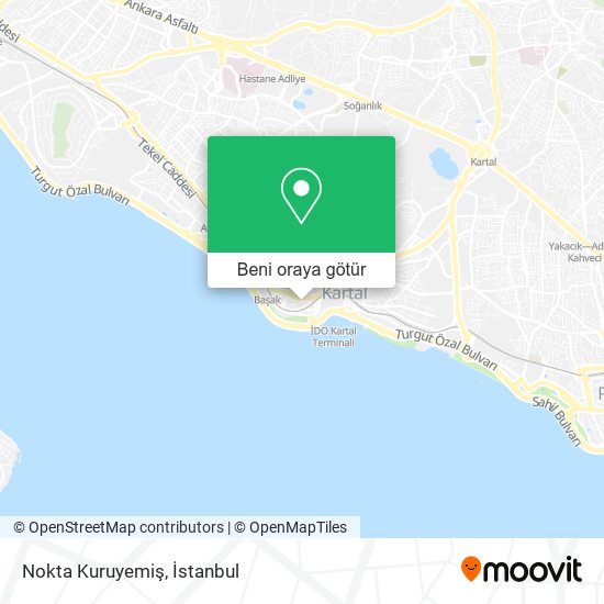 Nokta Kuruyemiş harita