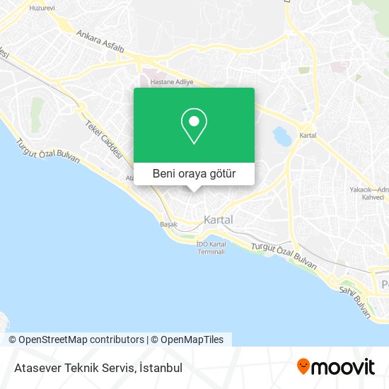 Atasever Teknik Servis harita