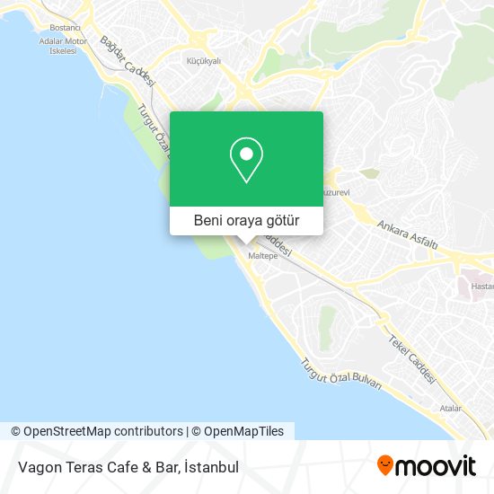 Vagon Teras Cafe & Bar harita