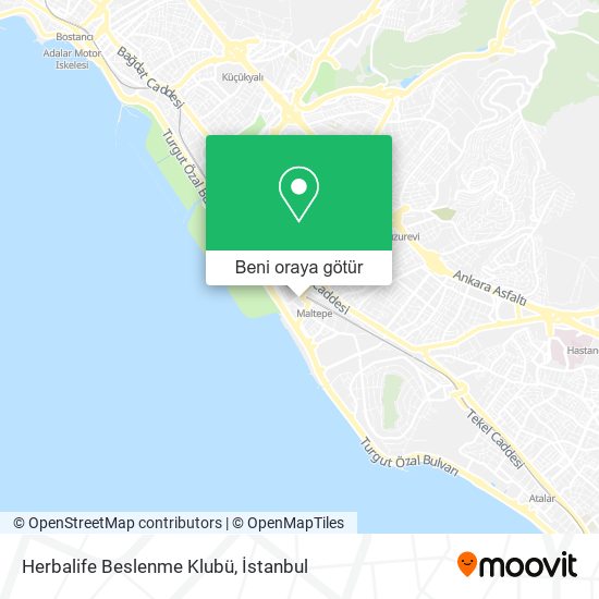Herbalife Beslenme Klubü harita