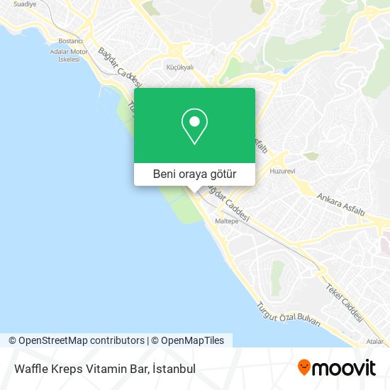 Waffle Kreps Vitamin Bar harita