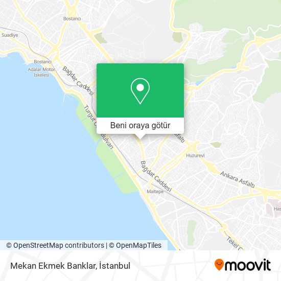 Mekan Ekmek Banklar harita