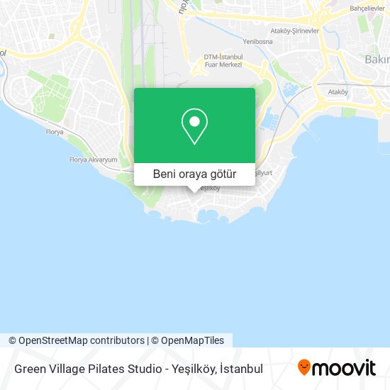 Green Village Pilates Studio - Yeşilköy harita