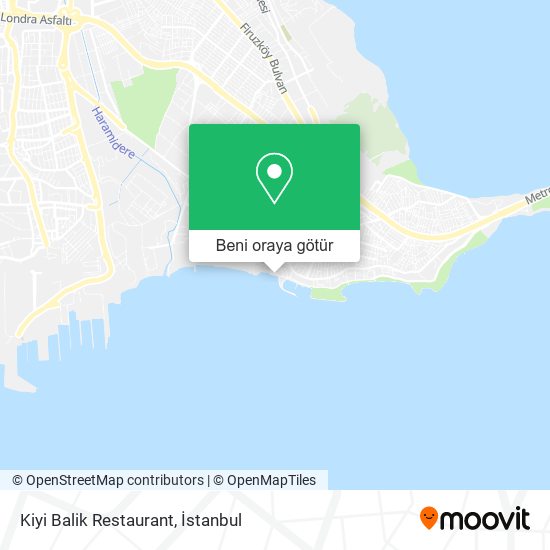 Kiyi Balik Restaurant harita