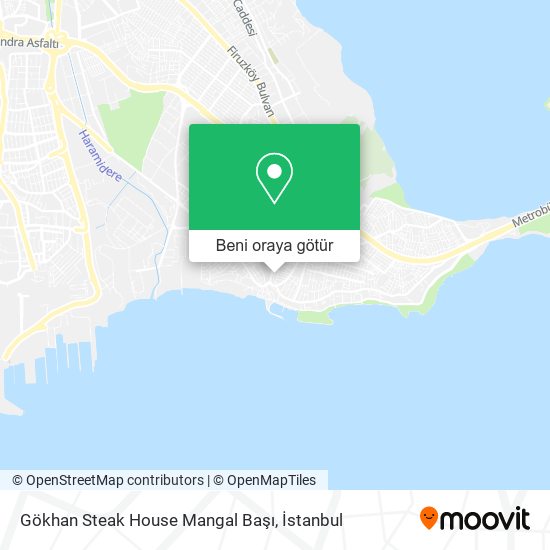 Gökhan Steak House Mangal Başı harita