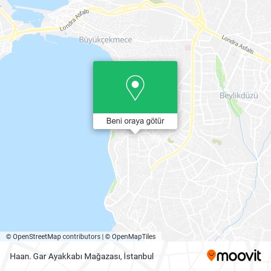 Haan. Gar Ayakkabı Mağazası harita