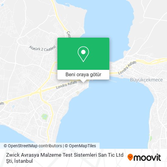 Zwick Avrasya Malzeme Test Sistemleri San Tic Ltd Şti harita