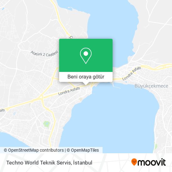 Techno World Teknik Servis harita