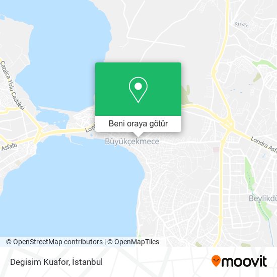 Degisim Kuafor harita