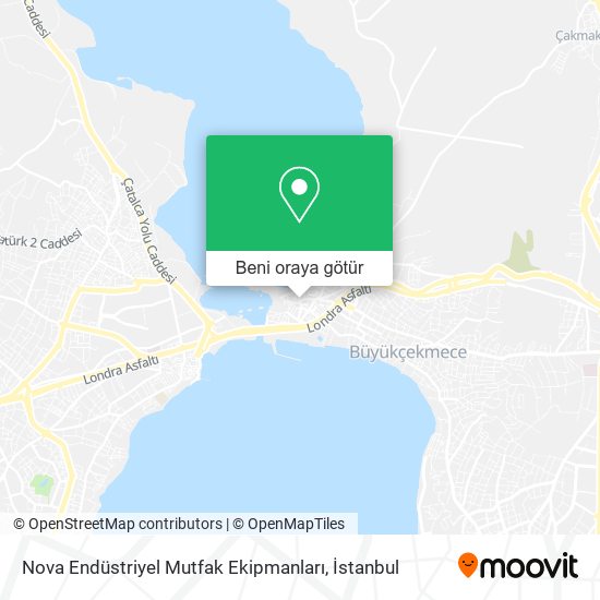 Nova Endüstriyel Mutfak Ekipmanları harita