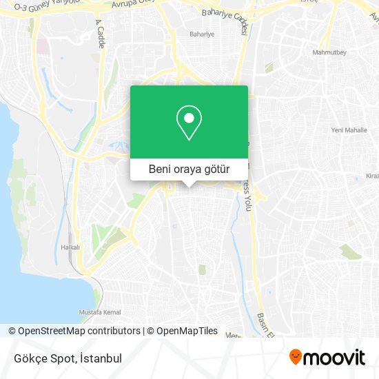 Gökçe Spot harita