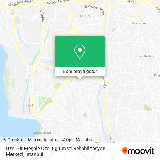 Özel Bir Meşale Özel Eğitim ve Rehabilitasyon Merkezi harita