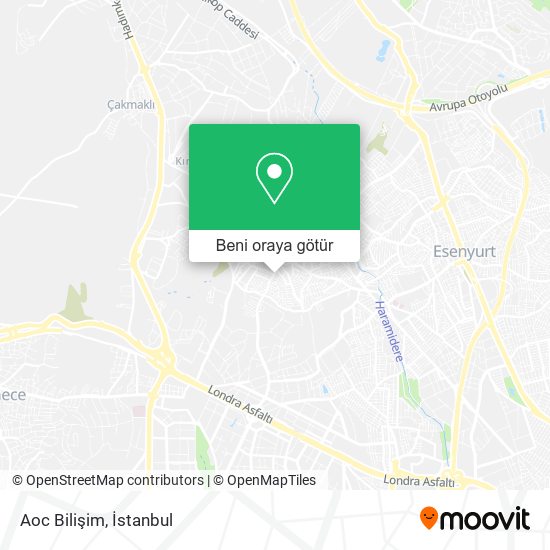 Aoc Bilişim harita